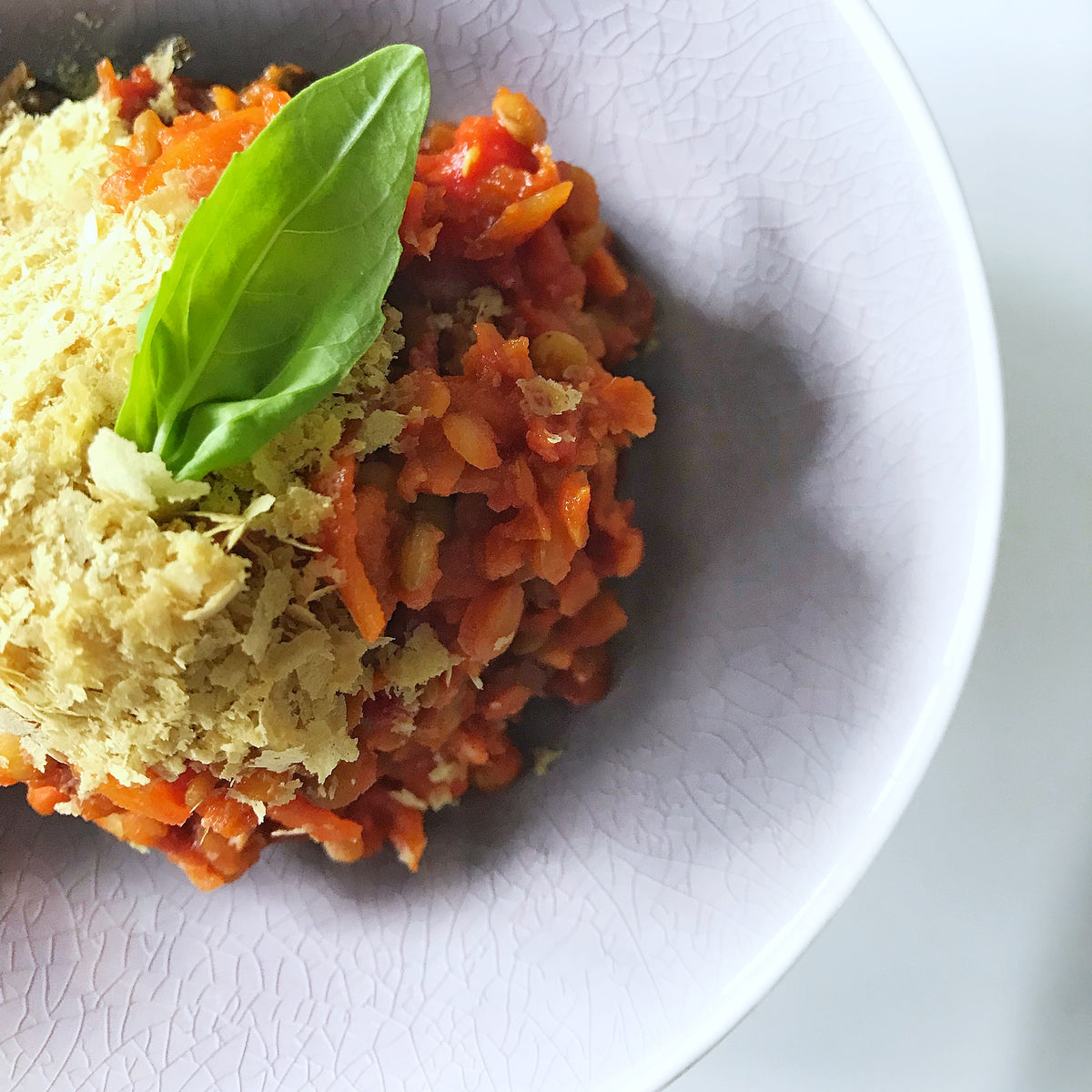 Lentil Bolognese &ndash; GINGR KITCHEN
