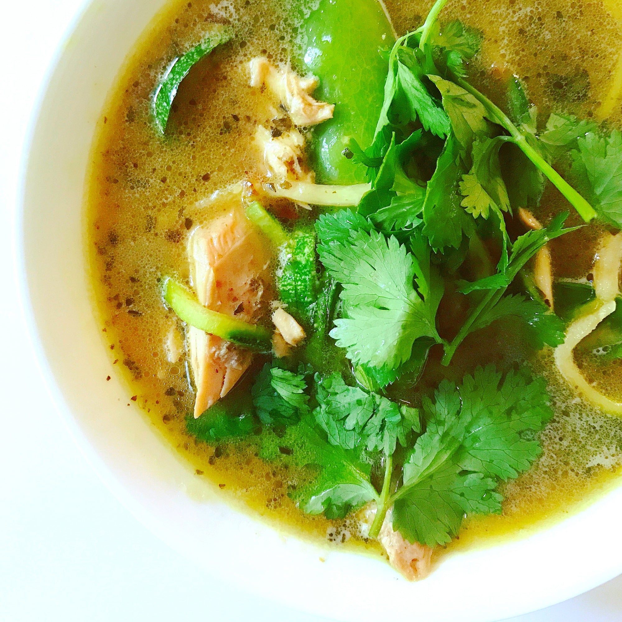 Easy Peasy Thai Chicken Broth