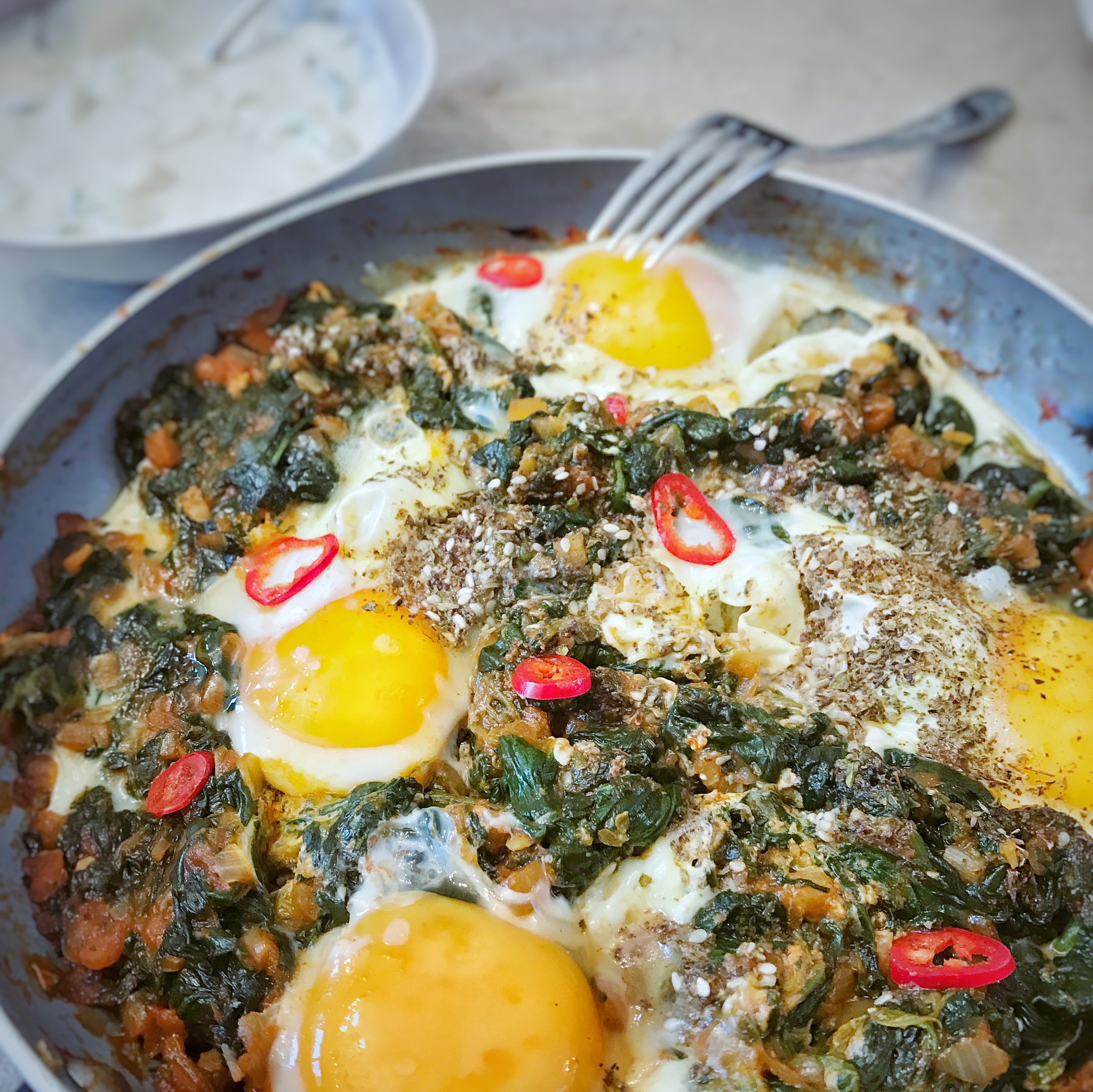 Spicy Za'atar Shakshuka