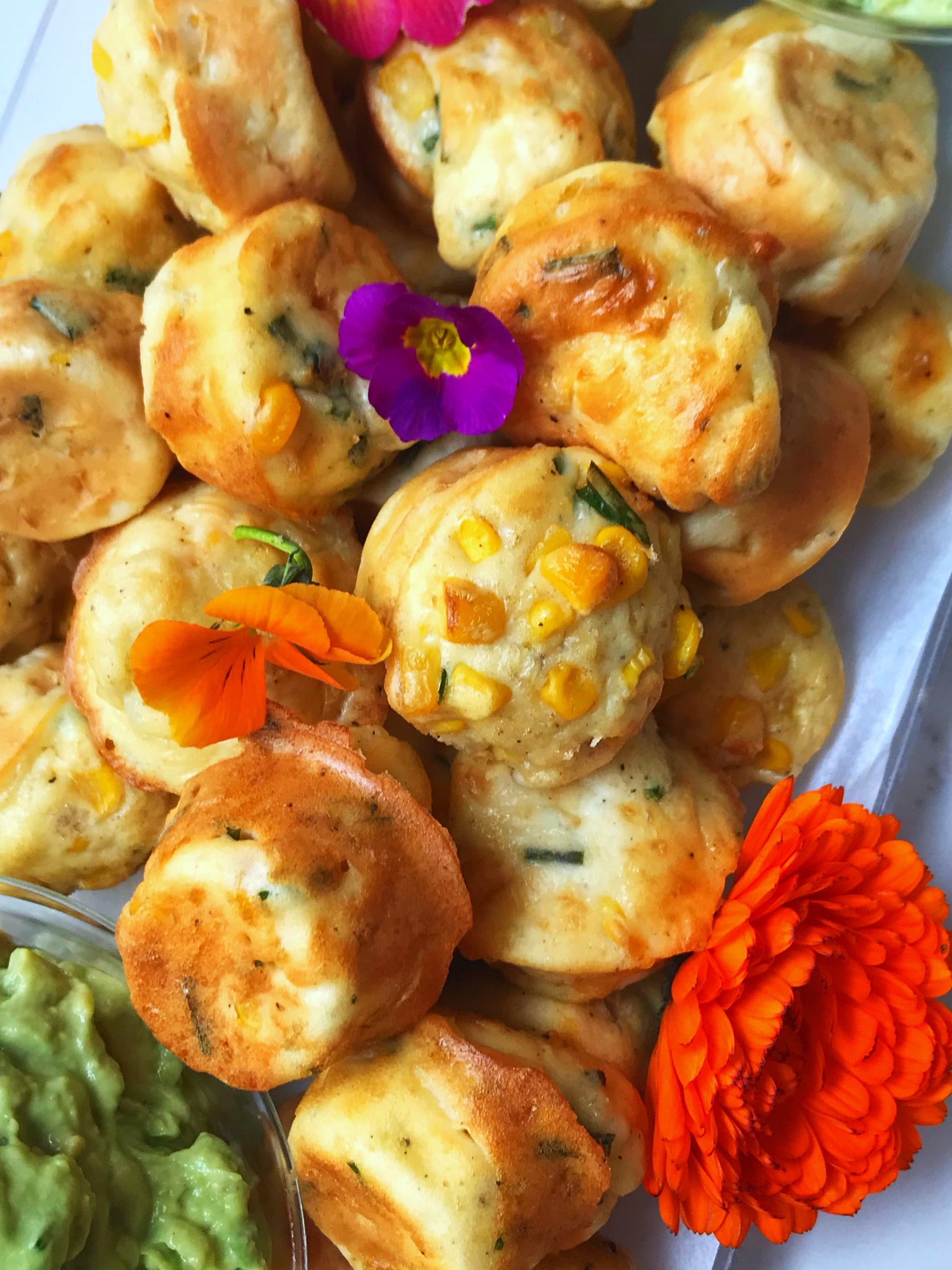 Feta & Corn Mini Frittatas