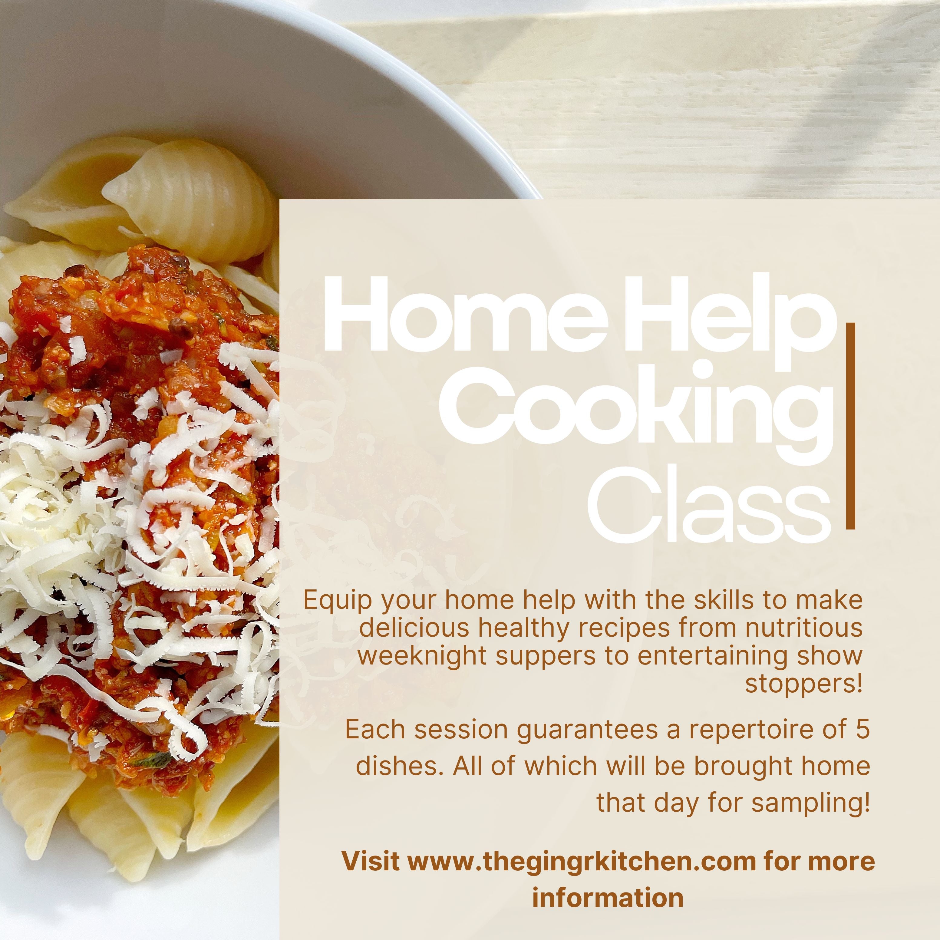Home Help Cooking Class